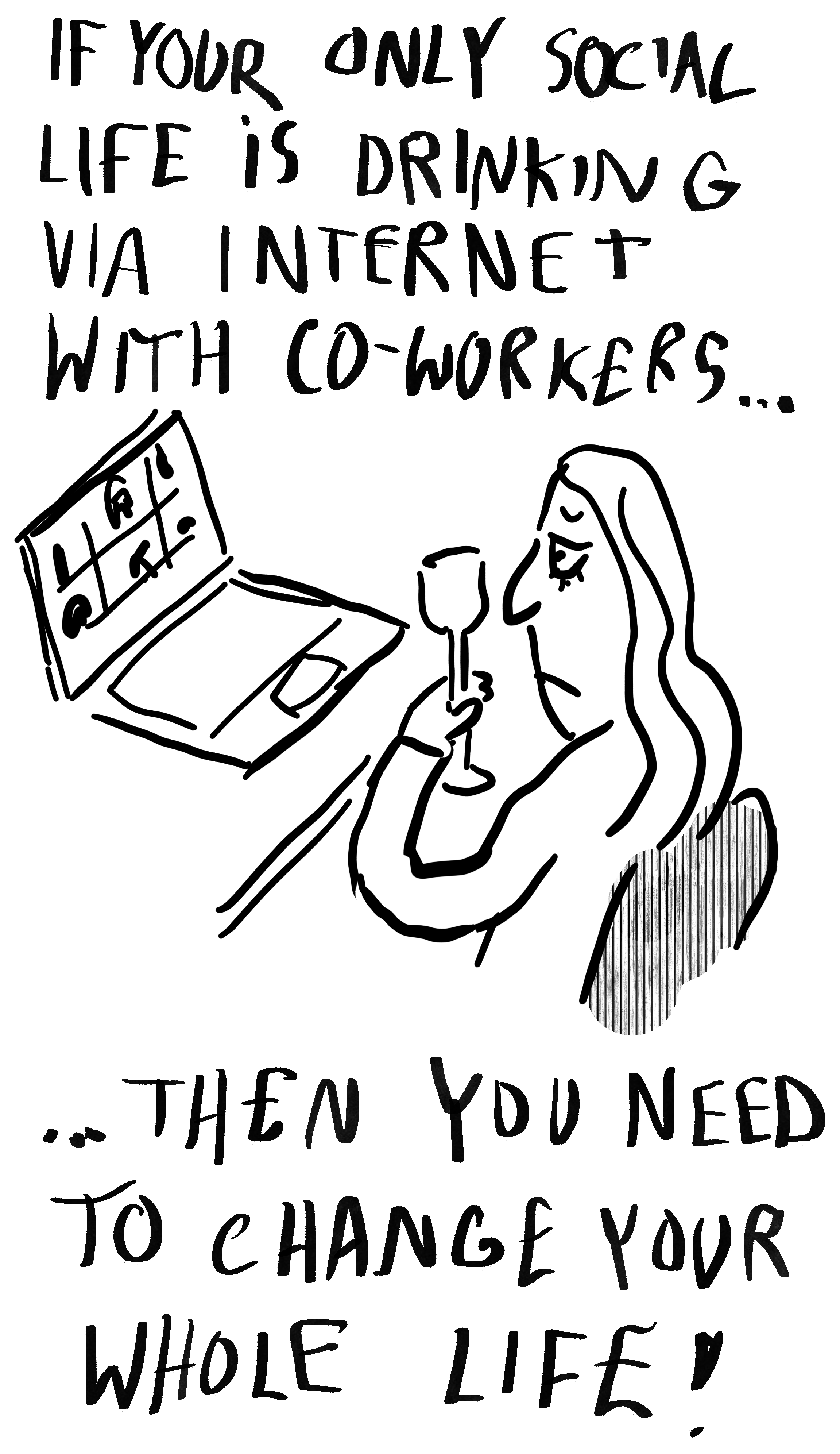 social life via Internet – Comic Strip Blogger's cartoons and strips