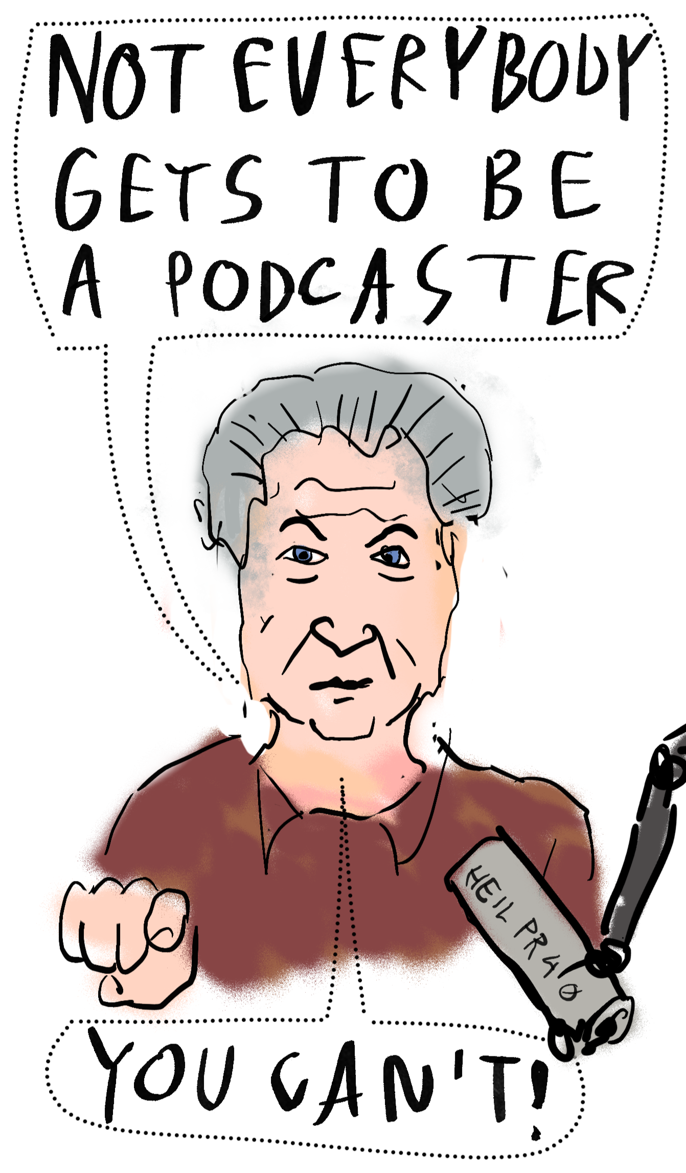 not everybody – Comic Strip Blogger's cartoons and strips