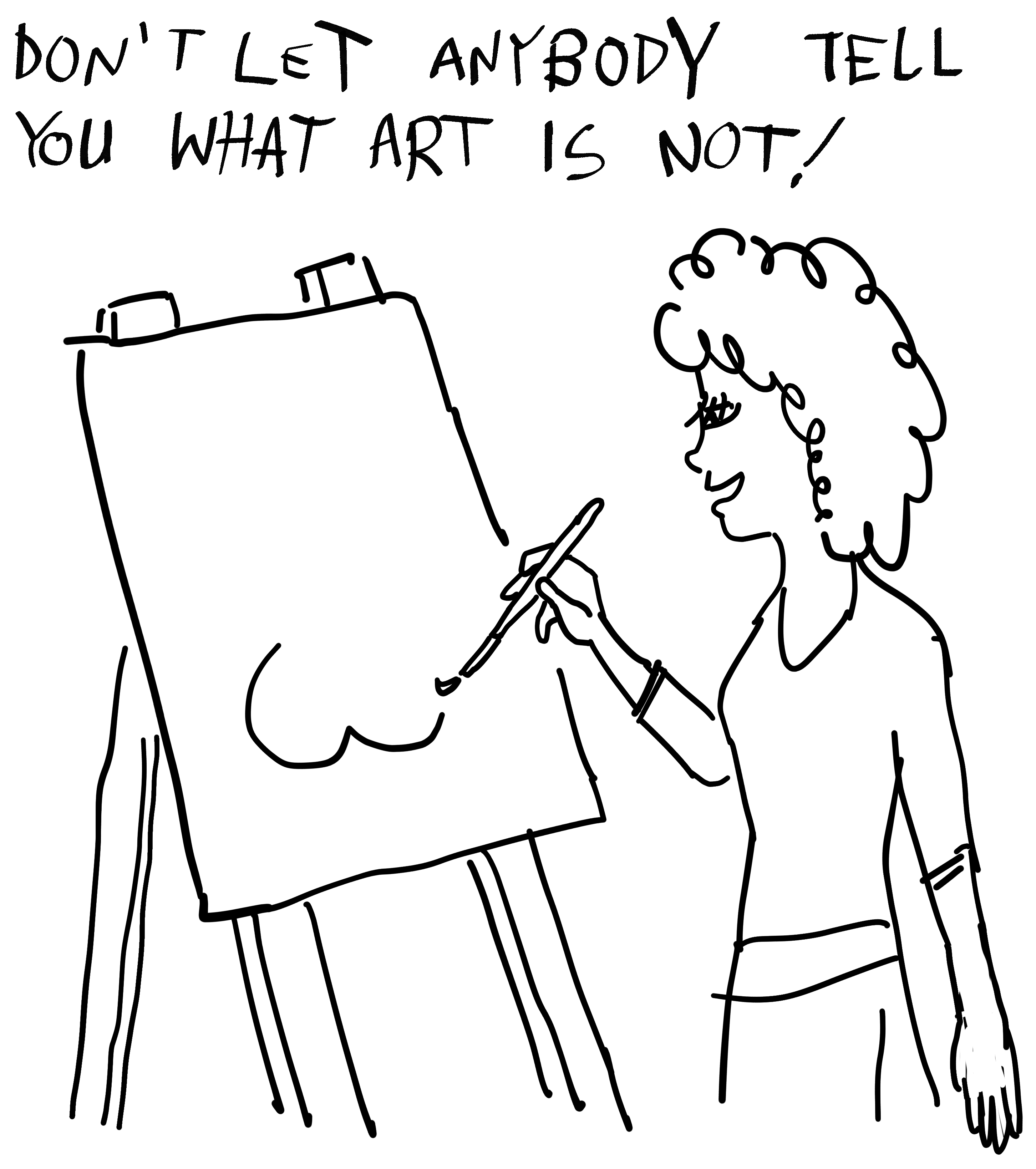 this is not art – Comic Strip Blogger's cartoons and strips