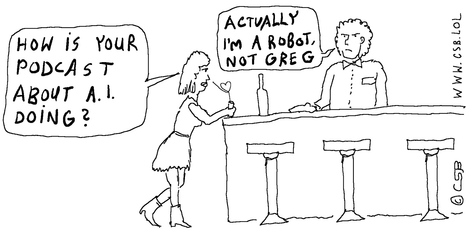 Blogger Comics Life after podcasting – Comic Strip Blogger's cartoons and strips