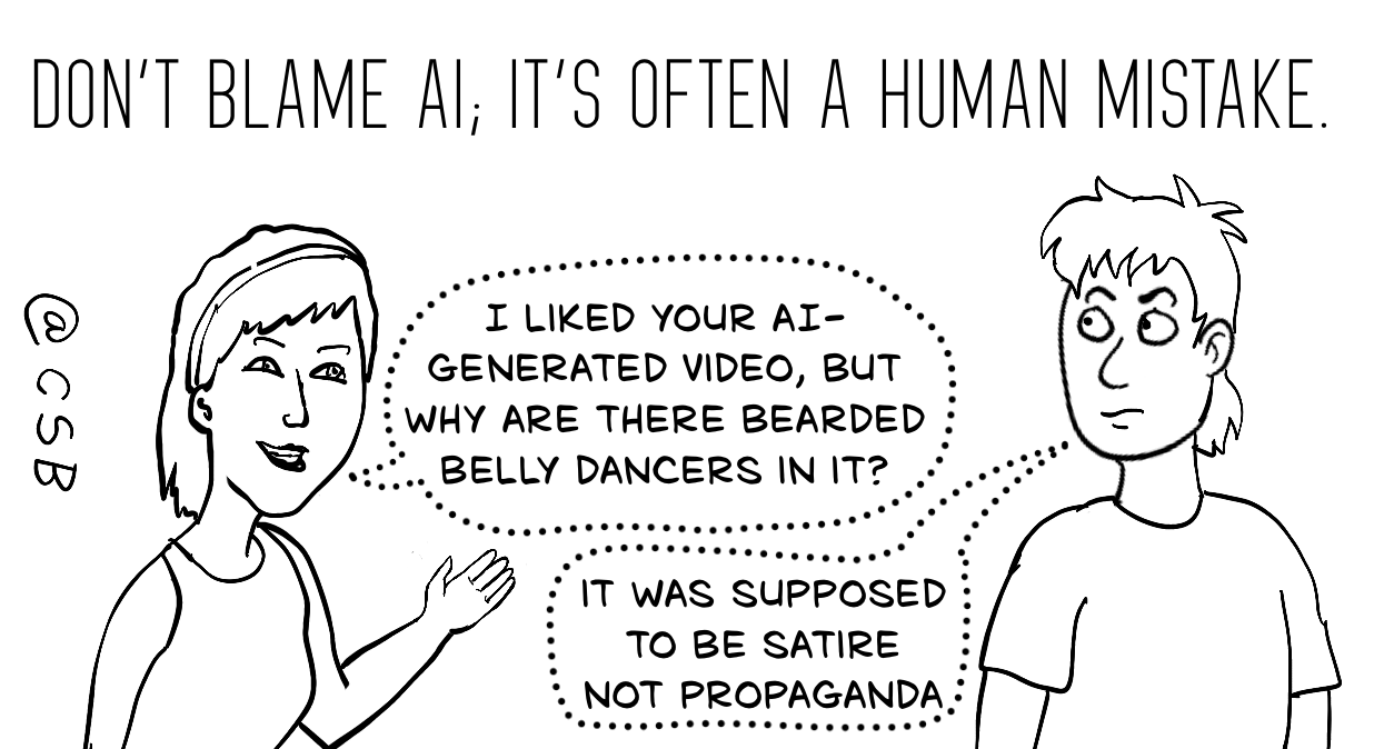 The Ai Oops Moment Comic Strip Blogger S Cartoons And Strips