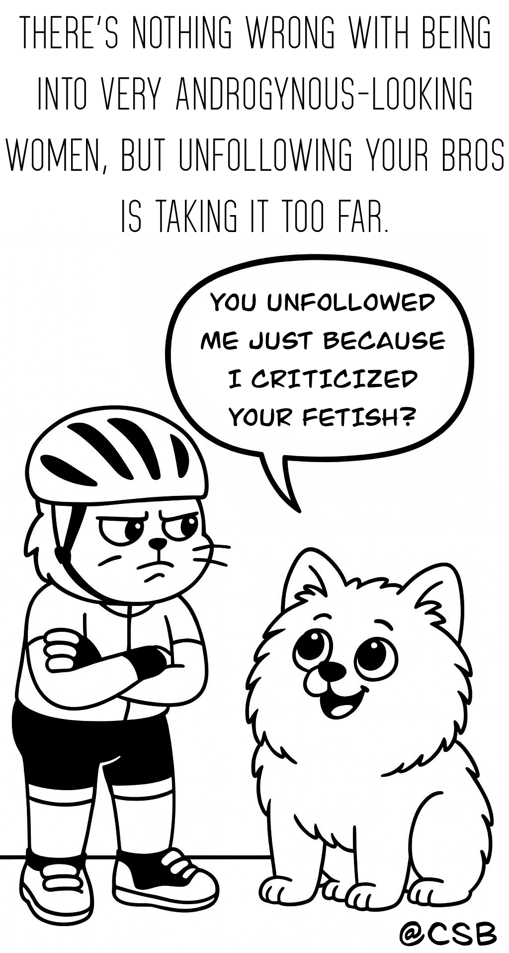 Blogger Comics Unfriending Bros Over Critique? Total Bitch Move. – Comic Strip Blogger ...